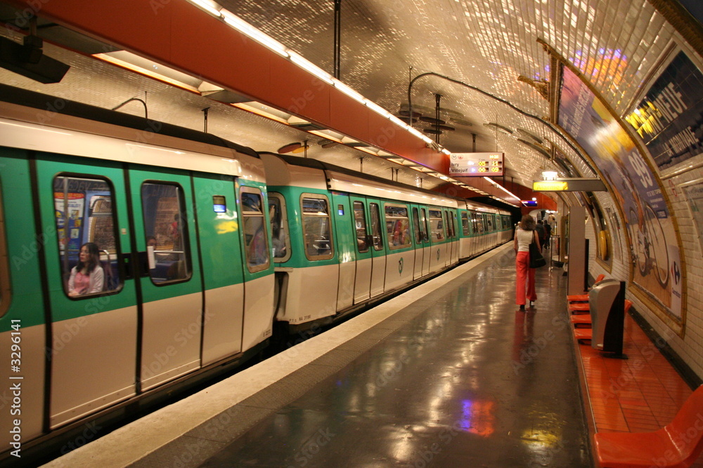 Fototapeta premium metro