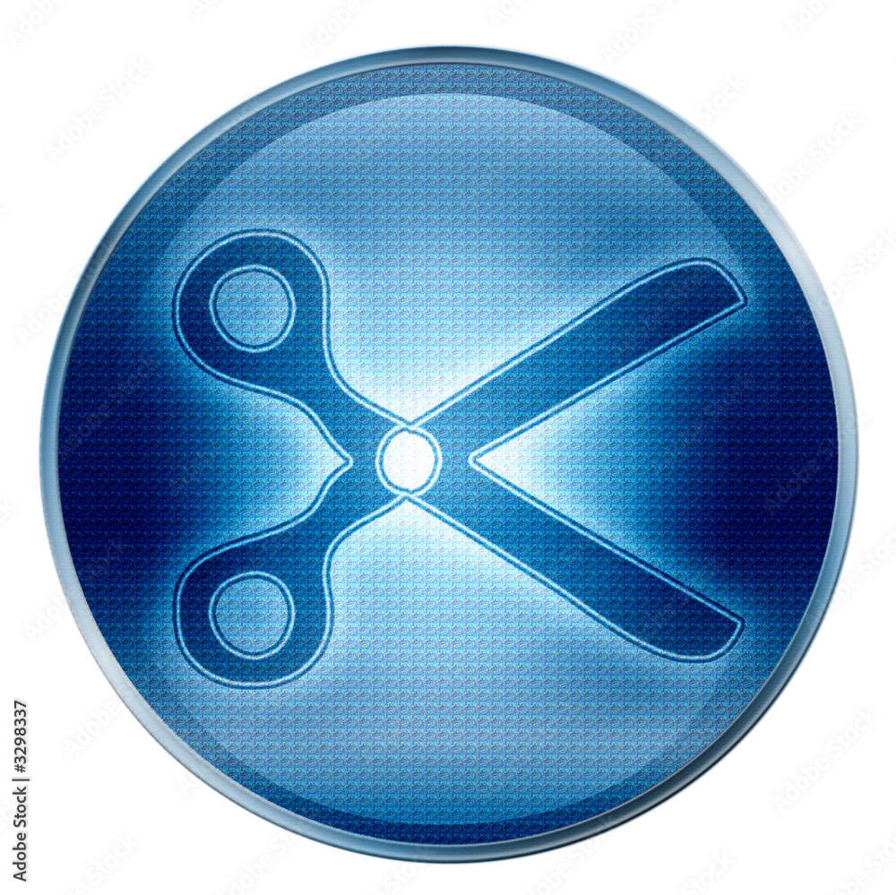 scissors icon. (with clipping path) scissors icon. (with clipping path)