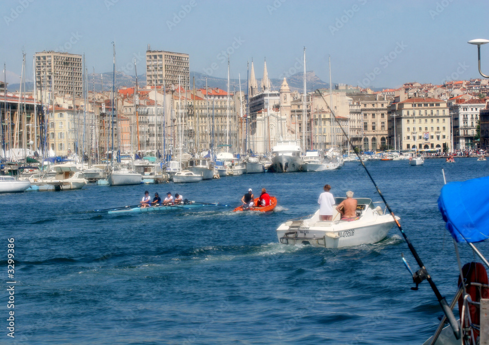Obraz premium vieux port de Marseille