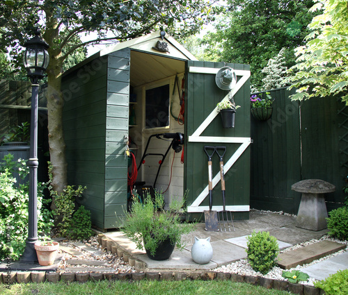 Obraz na płótnie garden shed