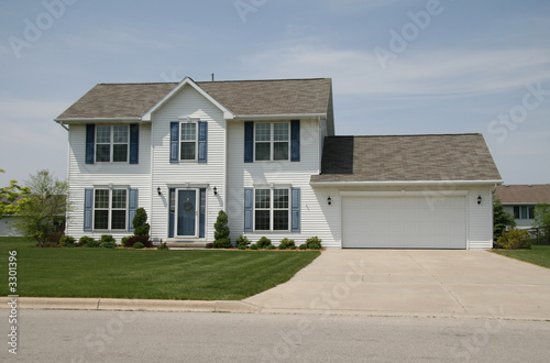 two-story home