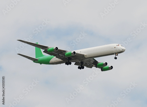 vintage cargo transport jet