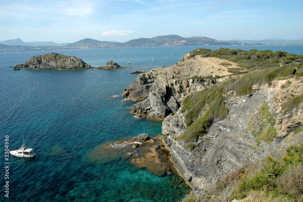 Obraz premium presqu'île de giens