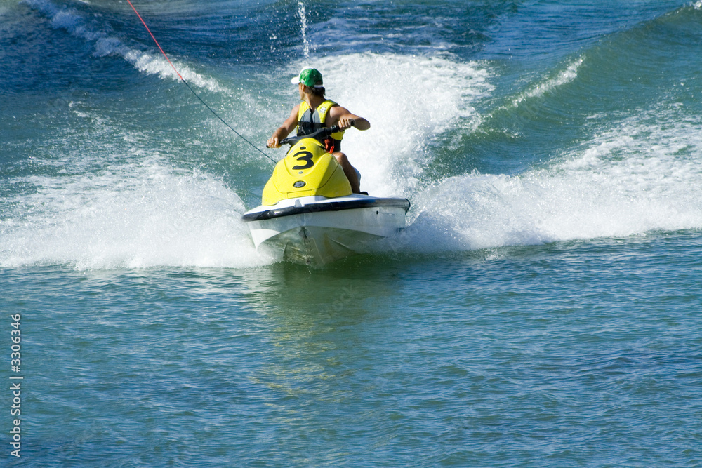 Obraz premium jet ski