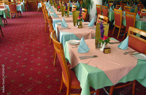 Obraz na płótnie restaurant