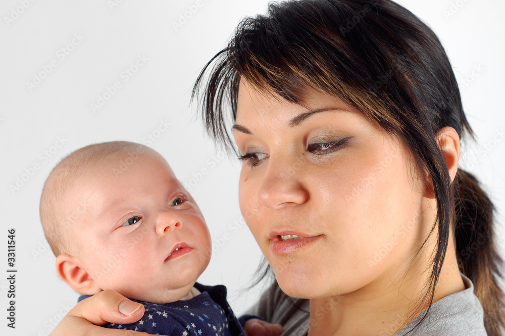 mother holding newborn child #14 mother holding newborn child #14