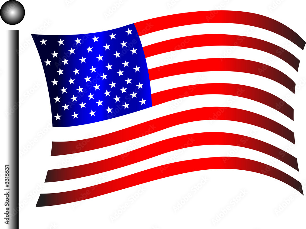 Fototapeta premium american flag1