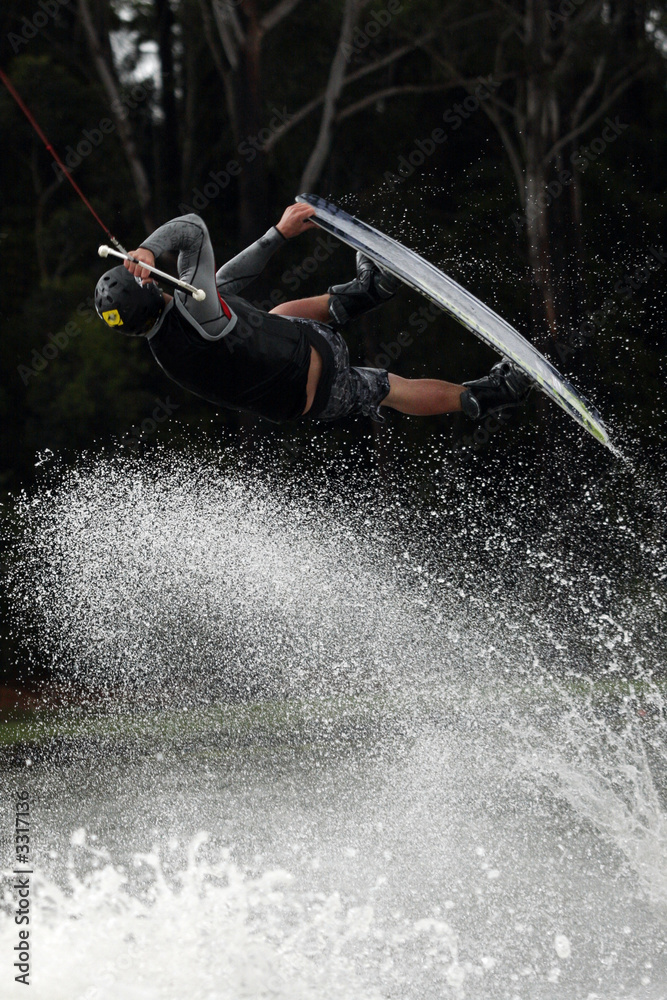 Naklejka premium wakeboard air 04