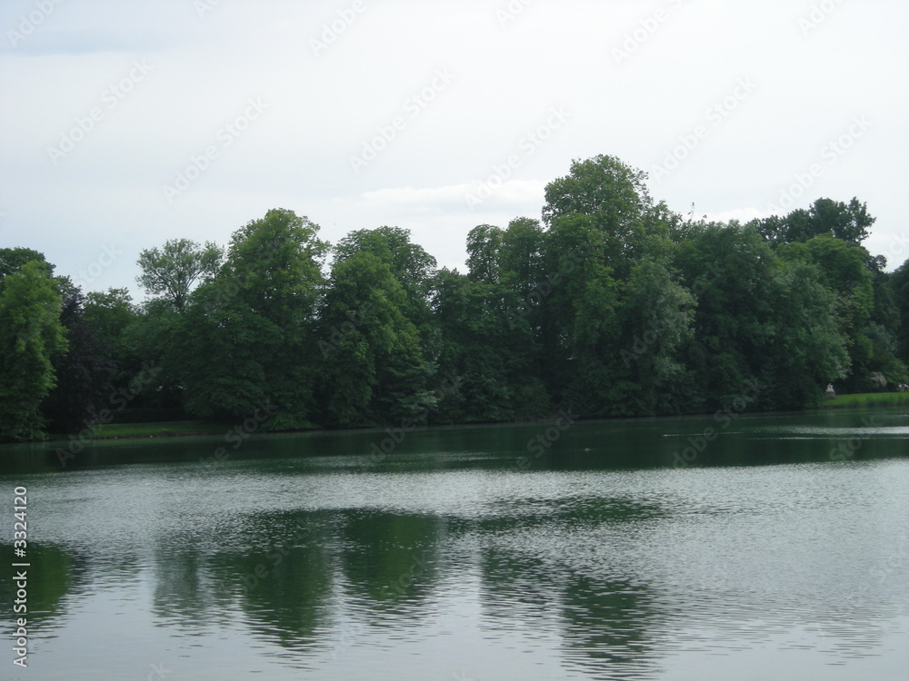 the gardens at the chateau de fontainebleau