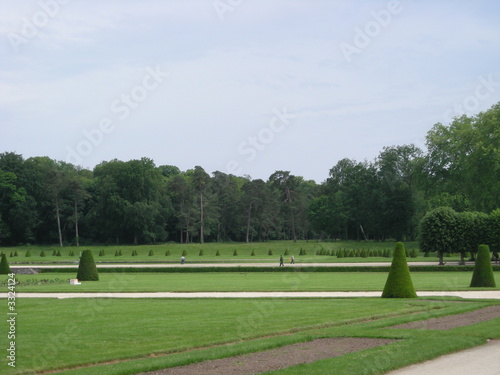 the gardens at the chateau de fontainebleau