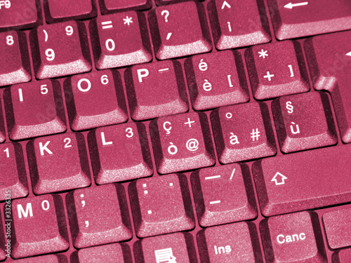 pink keyboard