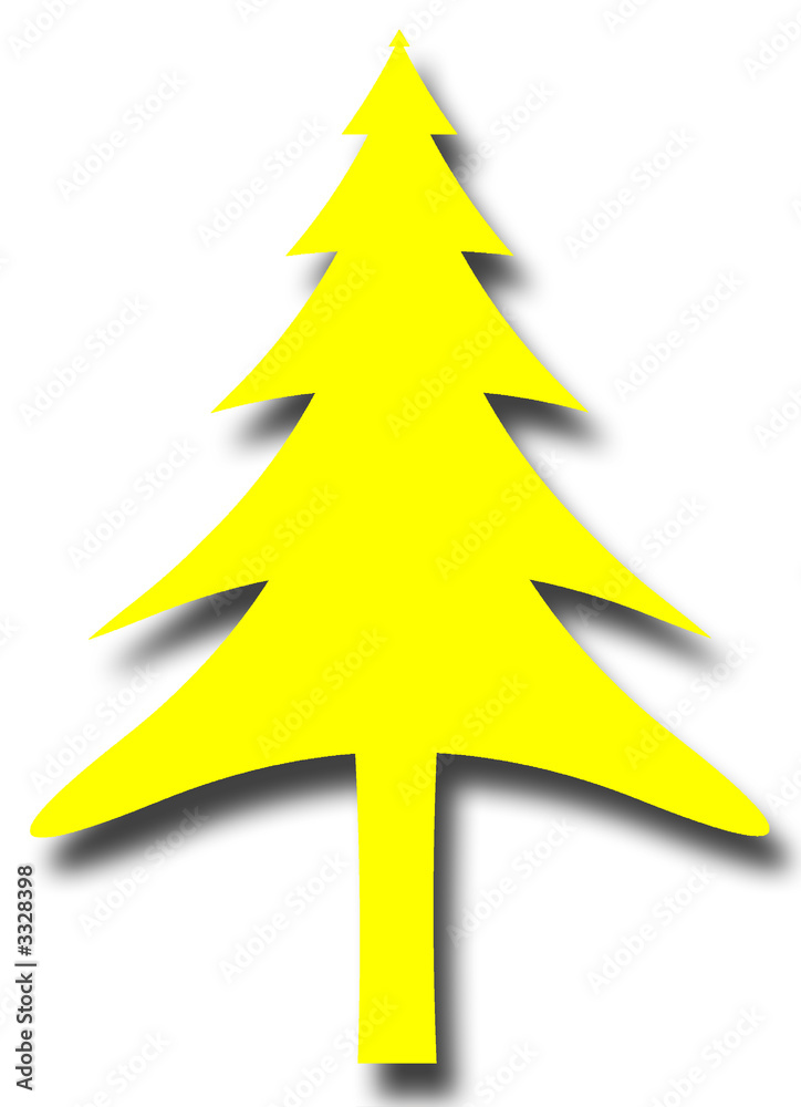 Fototapeta premium sapin jaune