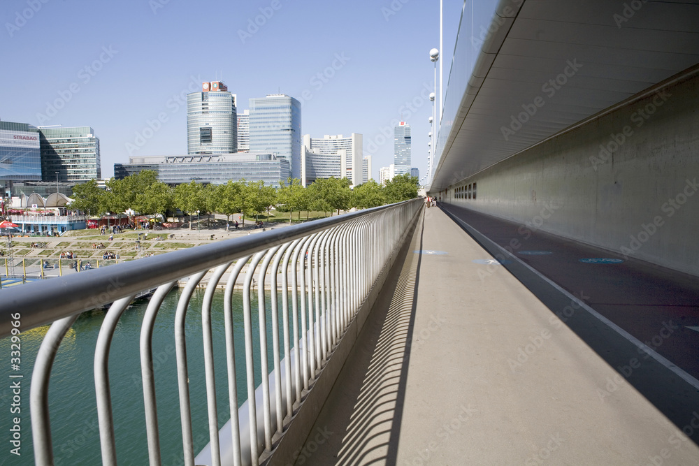 Obraz premium neue donau, wien