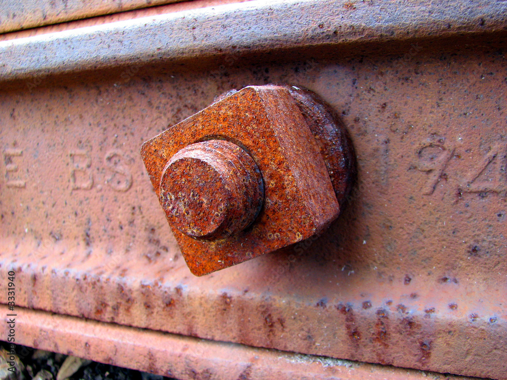 old railroad track bolt old railroad track bolt