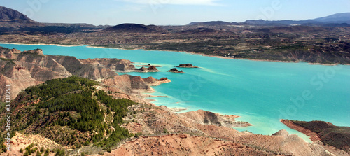 Fototapeta Naklejka Na Ścianę i Meble -  crystal lake panorama