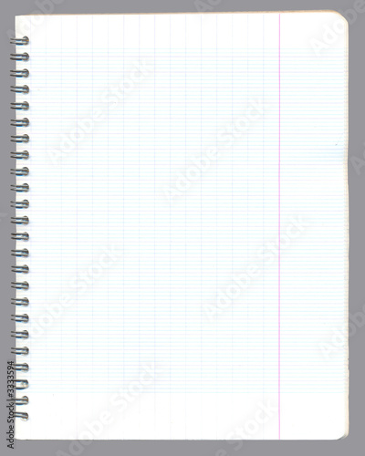 1258 - texture cahier d'écolier (détourage inclus)