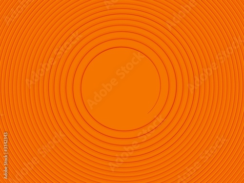 fractal - orange spiral
