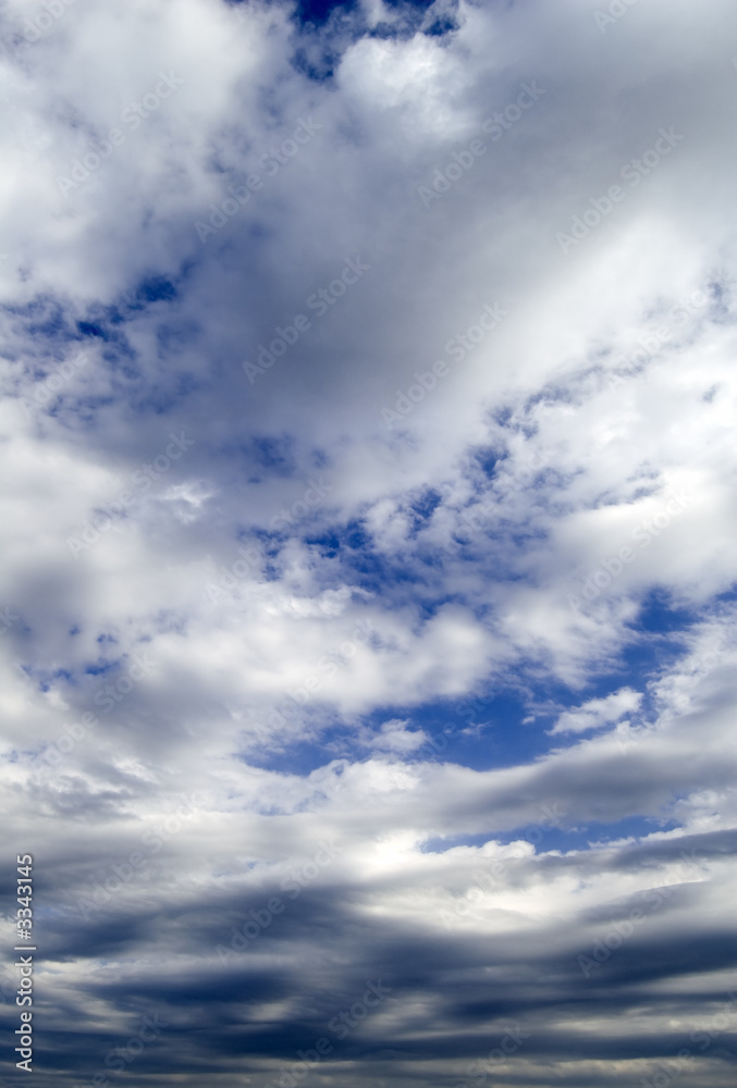 Fototapeta premium the clouds on blue sky.