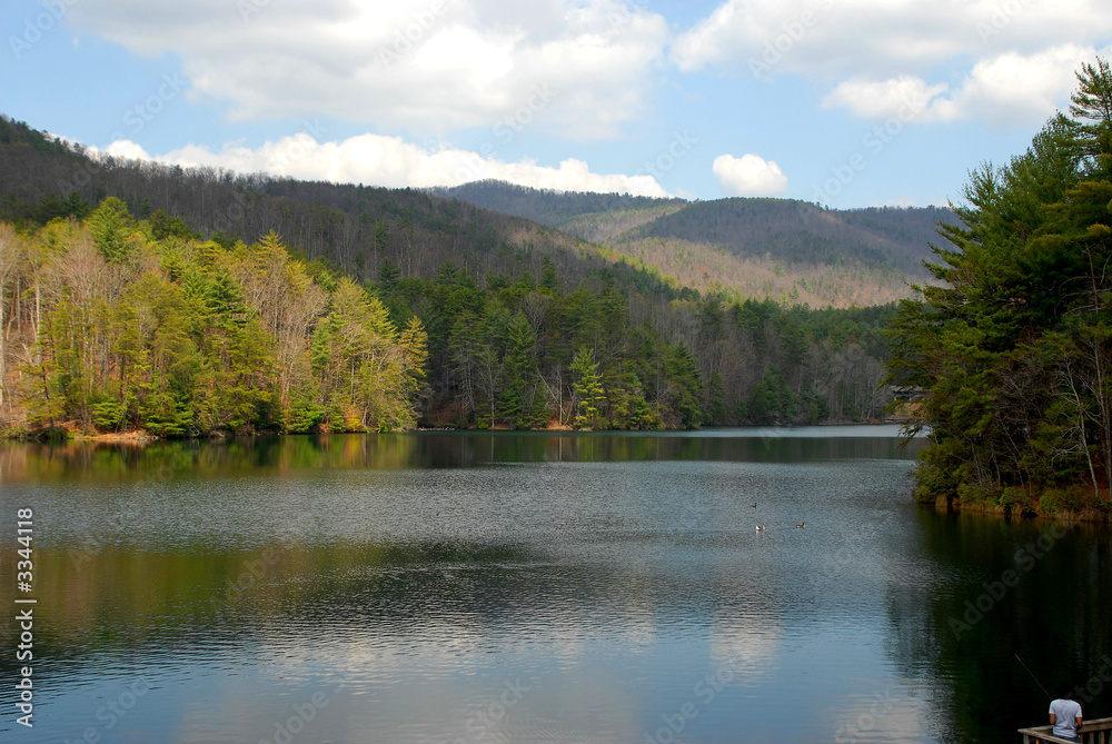 day on a lake