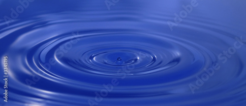 water drops enters into water
