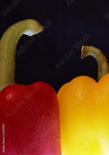 RED AND YELLOW PEPPERS
