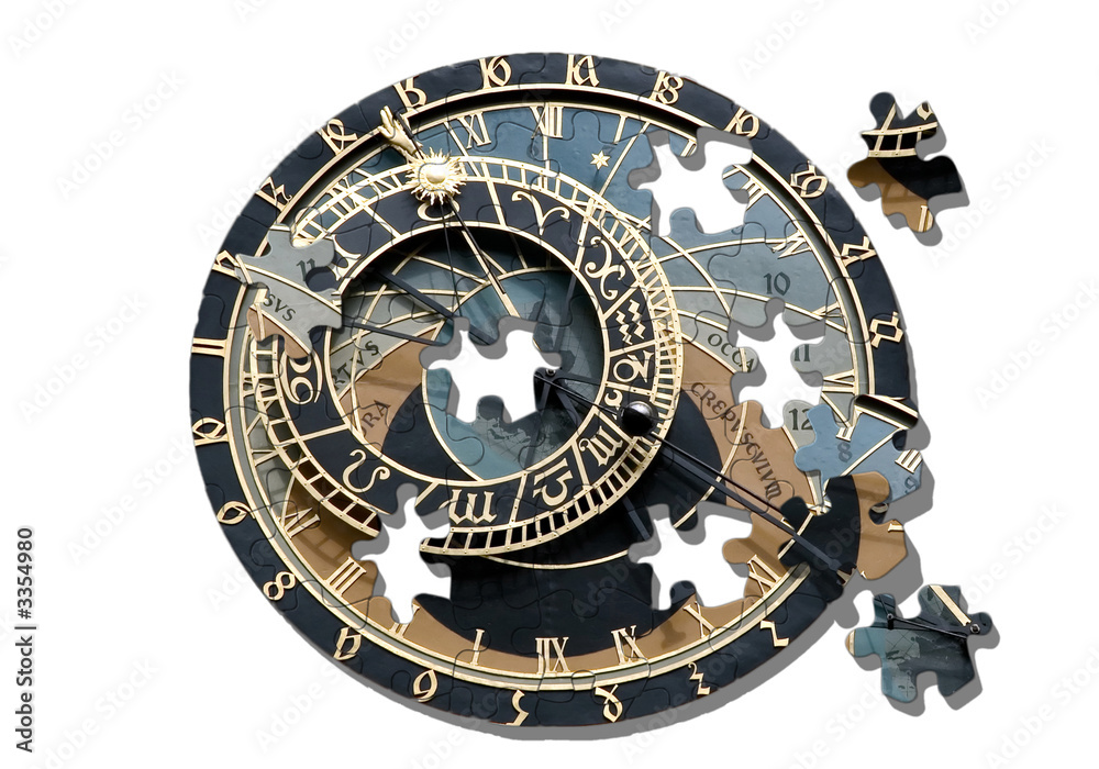 puzzle ofastronomical clock in prague puzzle ofastronomical clock in prague