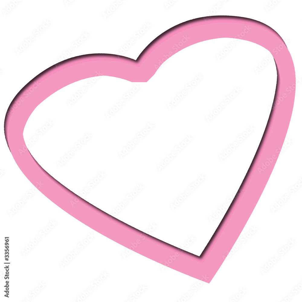 coeur évidé coeur évidé