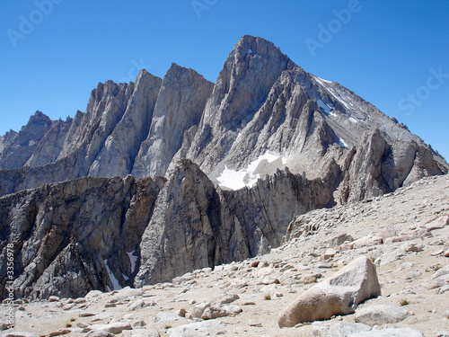 mt. whitney - the highest peak in the continental