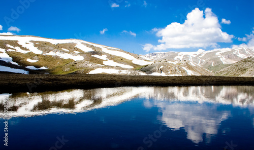 lake in the area of galicnik photo