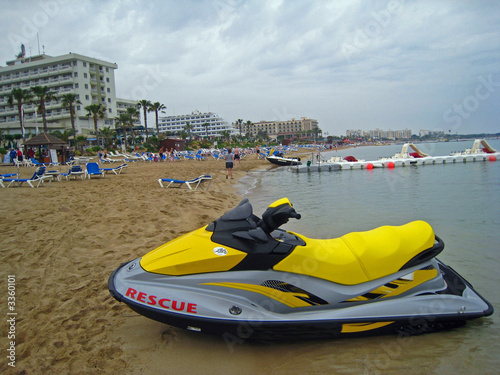 Obraz na płótnie jet-ski