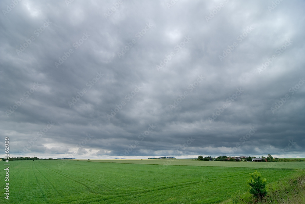 ciel chargé