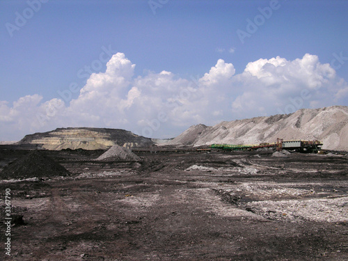 opencast mine