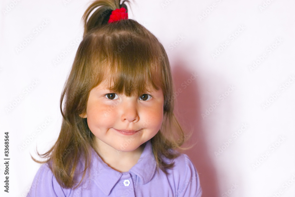little girl is smiling little girl is smiling
