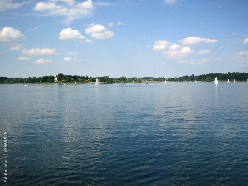chiemsee lake in bavaria