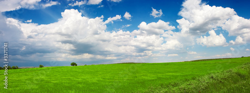paisaje verde panorámico