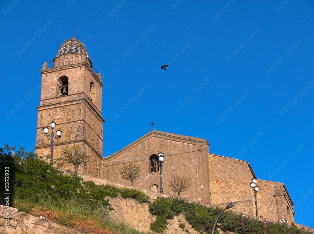 Fototapeta premium chiesa madre a cerami