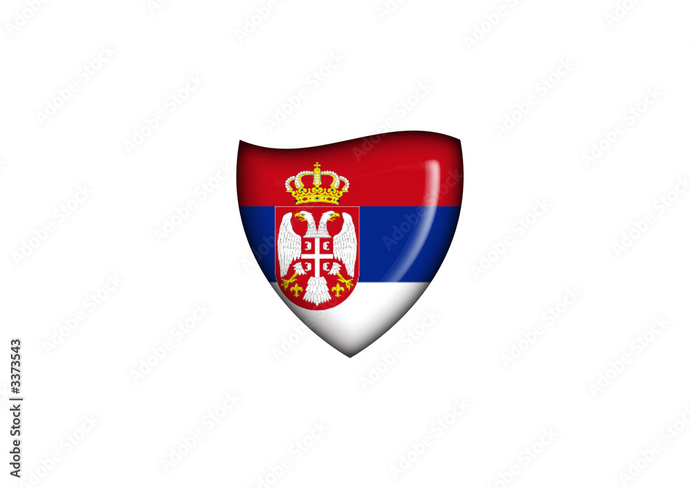 serbian badge