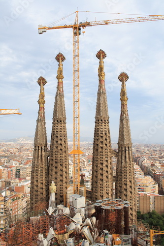 towers of sagrada familia