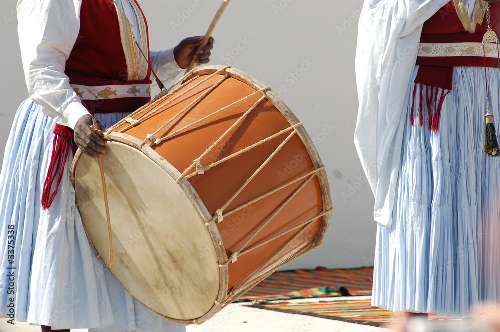 Fototapeta premium musicien berbère