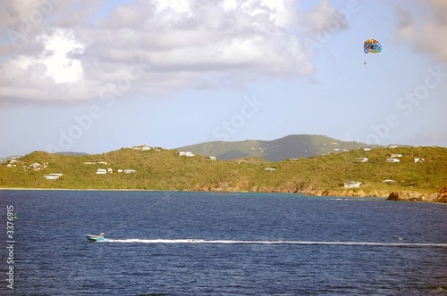 parasailing on st.thomas photo