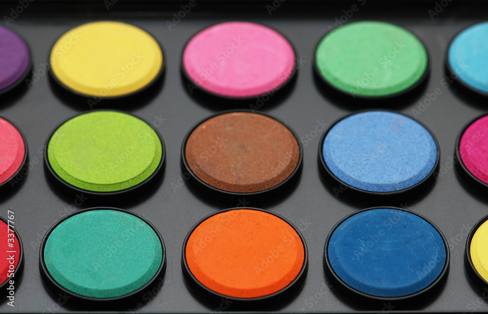 painter's palette - shallow depth of field painter's palette - shallow depth of field