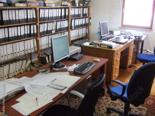 office with a computer
