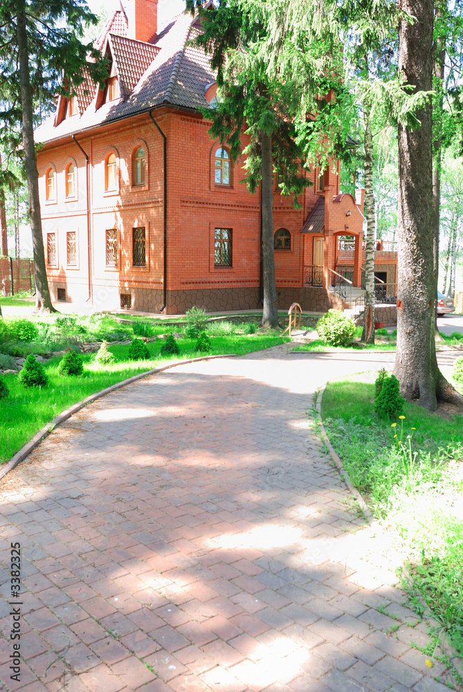 Fototapeta premium luxury mansion