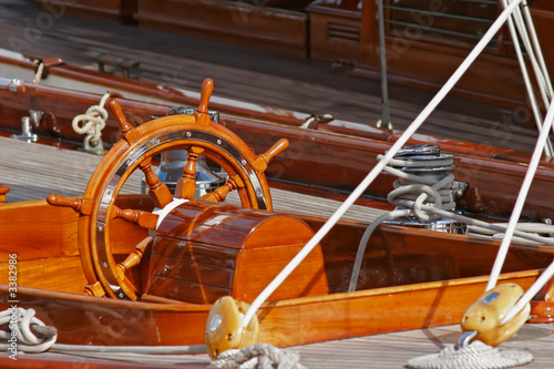 accastillage de bateau à voile