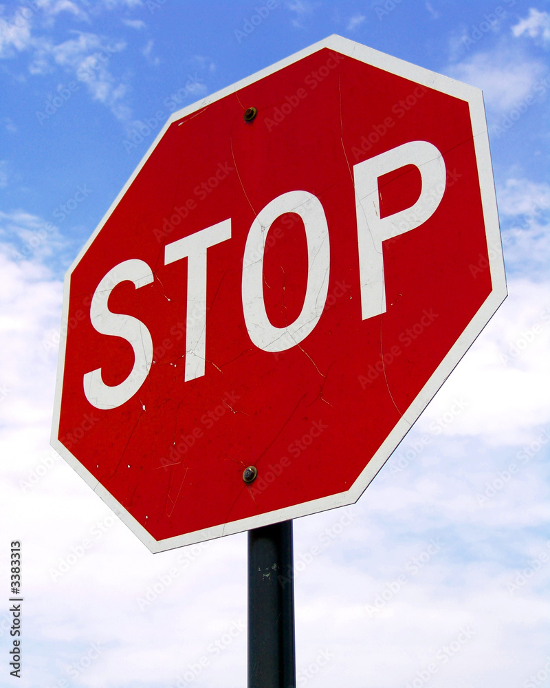 stop sign