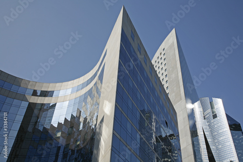 futuristic business building
