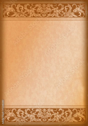 ornamental wooden background