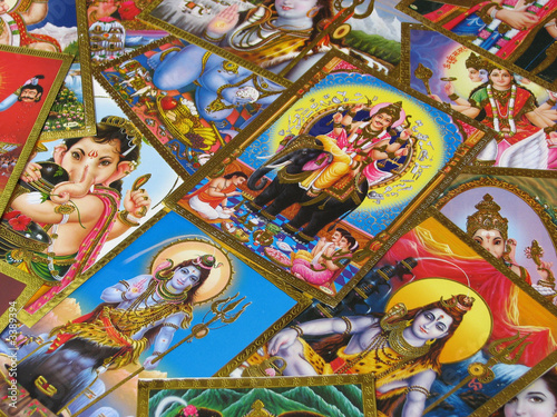 Fototapeta inde - les dieux