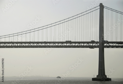 Photography bay bridge at dawn