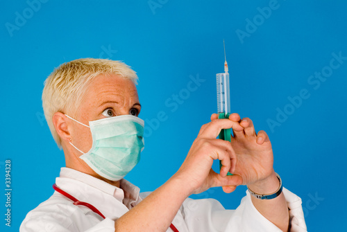 krankenschwester bei der arbeit